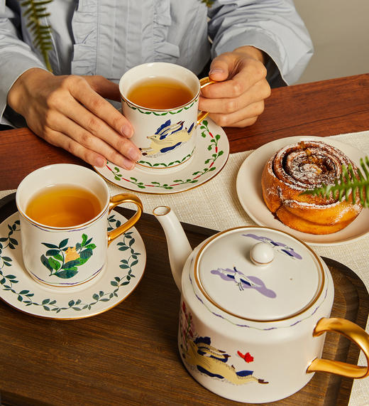 魔法花园茶具组 茶壶680ml/杯240ml 商品图0