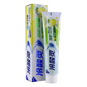 冷酸灵220g冰柠劲爽牙膏/支