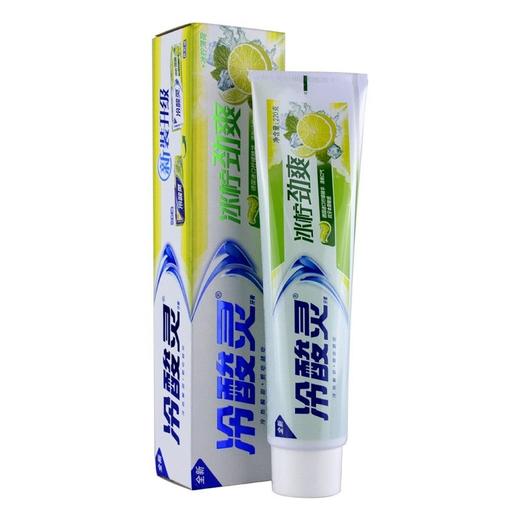 冷酸灵220g冰柠劲爽牙膏/支 商品图0