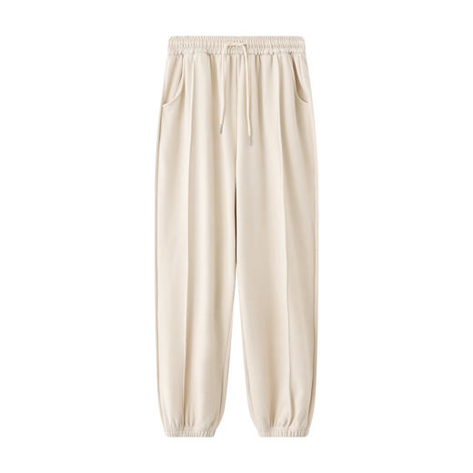 秋冬【加绒糯米裤】直筒阔腿裤 垂感休闲裤 束脚/阔腿可选 商品图9