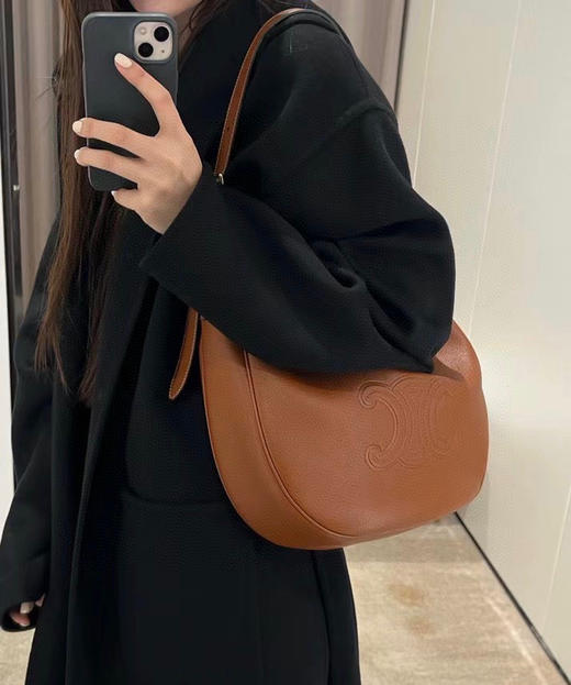 秋冬23新款hobo 〰棕色 商品图6