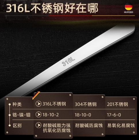 316不锈钢如意1号勺（20.5cm） 商品图1