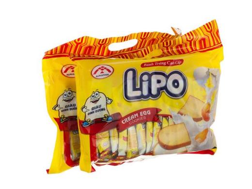 Lipo鸡蛋面包干（袋）300g 商品图0