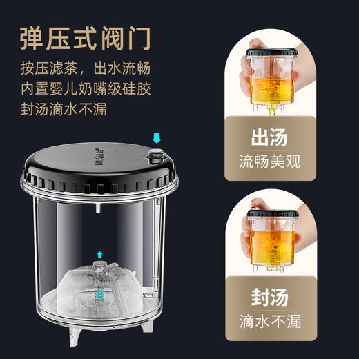 金灶TP-160飘逸杯过滤内胆泡茶壶花茶壶泡茶杯沏茶玻璃杯 商品图2