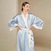 Solo seta22姆米重磅真丝睡袍桑蚕丝浴袍家居睡衣2025秋 商品缩略图3