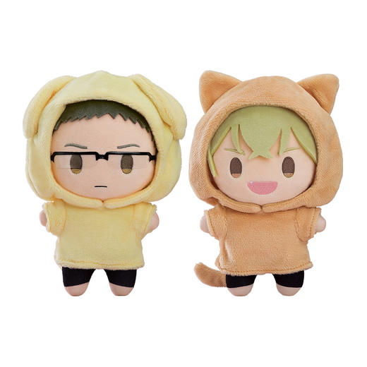 【GSC现货】到了30岁还是处男，似乎会变成魔法师 毛绒玩偶 安达清/黑泽优一/柘植将人/绵矢凑 小动物连帽衫Ver. 商品图8