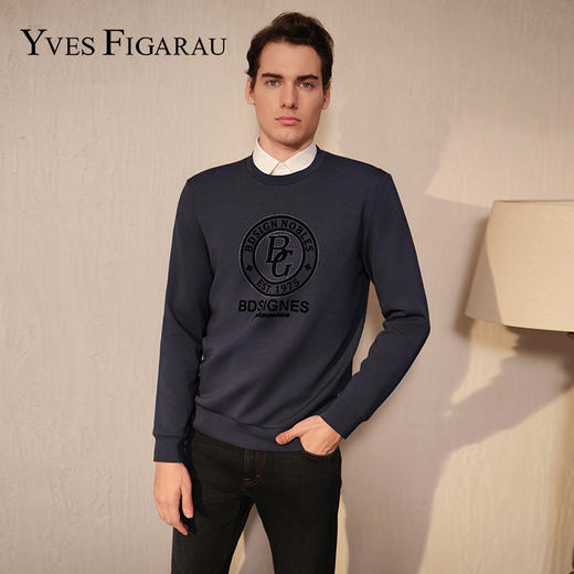 YvesFigarau伊夫·费嘉罗休闲长袖T恤960902 商品图0