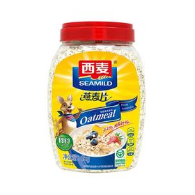 西麦即食燕麦片1kg/桶