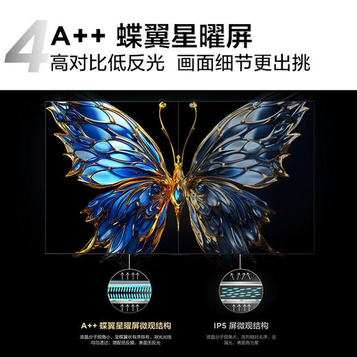 【国补15%】TCL电视 115X11G Max 115英寸 20000+级分区量子点点控光Pro XDR5000nits A++蝶翼星曜屏 一级能效 商品图4