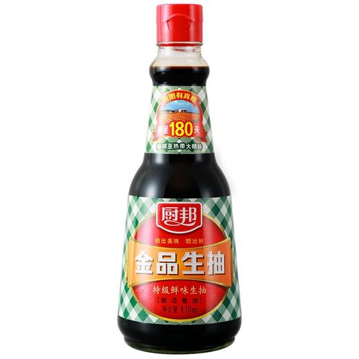 厨邦金品生抽410ml/瓶 商品图0