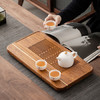 苏氏陶瓷（SUSHI CERAMICS）重竹茶盘茶托防霉可排水储水功夫茶具托盘50*24cmJ0439 商品缩略图2