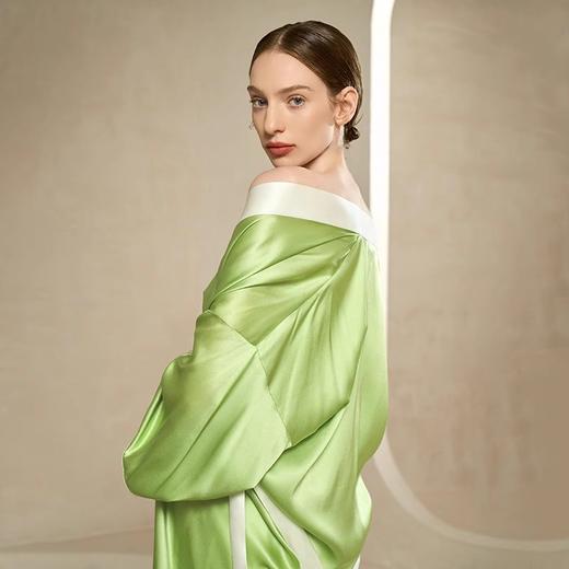 Solo seta22姆米重磅真丝睡袍桑蚕丝浴袍家居睡衣2025秋 商品图2