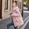 时尚羽绒服，中长款加厚面包服外套HR-HYGG8993 商品缩略图1