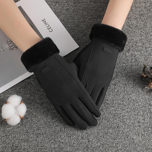 【凯速加绒触屏保暖手套】让你在寒冷的季节里，同时保持双手温暖和自由操作手机，简直暖心又实用！品牌直发 商品图2