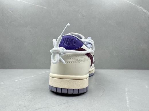 秋冬特惠💰450 Nike Dunk Low 气泡水母树莓白巧简约清爽 小众高级低帮板鞋 树莓紫 商品图3