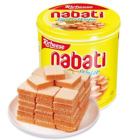 丽芝士纳宝帝奶酪威化饼干350g/罐