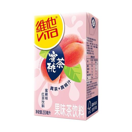维他蜜桃味红茶250ml/盒 商品图0