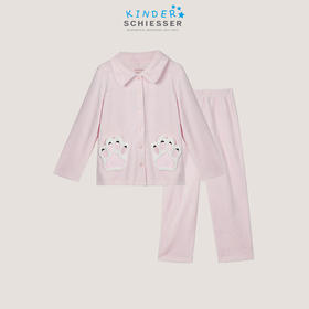 【法兰绒】SCHIESSER德国舒雅女童超细法兰绒家居套装3F/21410H