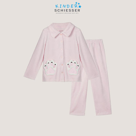 【法兰绒】SCHIESSER德国舒雅女童超细法兰绒家居套装3F/21410H 商品图0