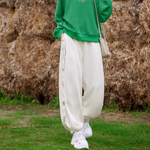 裁缝学苑AX149民族风裤子纸样女装复古加绒银狐绒新中式长裤子版型 商品图2