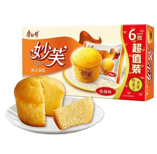 康师傅妙芙欧式蛋糕奶油味288g/盒 商品图0