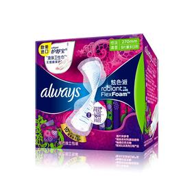 护舒宝幻彩·极护卫生巾量多日用/夜用9片/包