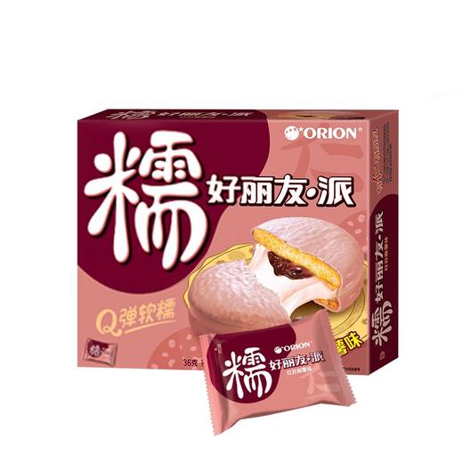 糯好丽友派红豆麻薯味12枚/盒 商品图0