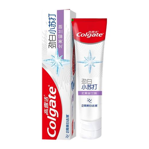 高露洁劲白小苏打留兰味牙膏180g/支 商品图0