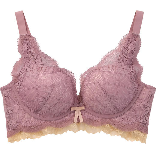 【单件/套装】玩转性感魅力，舒适呵护自由曲线，尽显曼妙身姿。蕾丝无钢圈设计，呵护小胸宝贝的柔嫩肌肤；聚拢加厚，精致呵护胸部线条；收副乳上托，展现完美曲线。性感聚拢，修副乳，让你的魅力四溢！ 商品图6