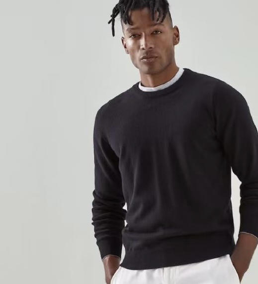 BC圆领衫。自己备注号码颜色：黑色 灰色 杏色 酒红和豆绿 商品图3