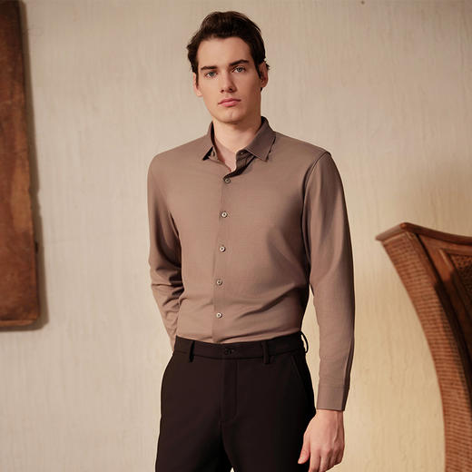 YvesFigarau伊夫·费嘉罗休闲长袖衬衫962303 商品图1