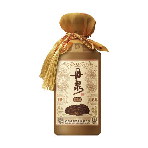 广西丹泉酒 陈酿 酱香型白酒53度纯粮食酱酒 送礼收藏大曲坤沙 500ml单瓶 商品图1