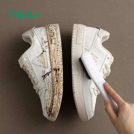 FaSoLa防滑鞋刷子洗鞋家用软毛刷不伤鞋板刷鞋神器多功能清洁刷 商品图3