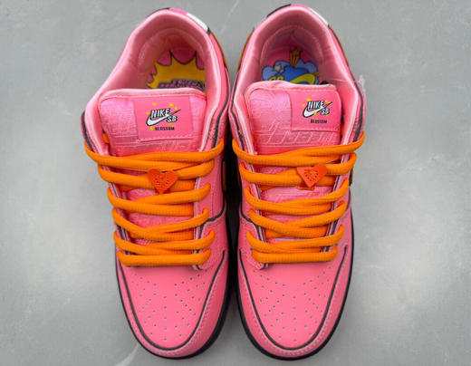 秋冬特惠💰390 Powerpuff Girls x Nike Dunk SB Low 飞天小女警联名花花防滑耐磨低帮板鞋 商品图7