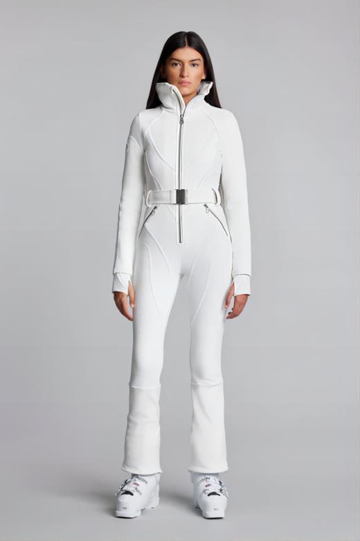 Cordova - Huracan - Cloud - 女装 - 连体滑雪服 - 云朵白 商品图2