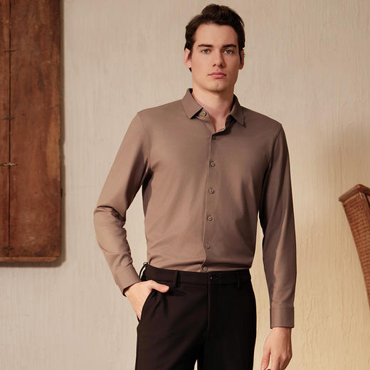 YvesFigarau伊夫·费嘉罗休闲长袖衬衫962303 商品图3