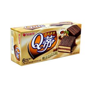 好丽友Q蒂榛子巧克味蛋糕(盒)168g