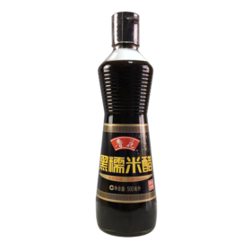 鲁花500ml黑糯米醋/瓶