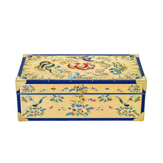 镶嵌“凤凰游”主题珠宝金钿匣 商品图1