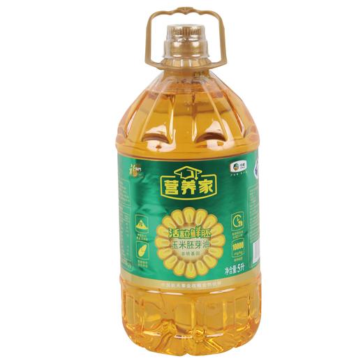 福临门营养家活粒鲜胚非转基因玉米胚芽油5L/桶 商品图0