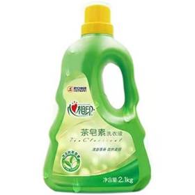 心相印茶皂素洗衣液2.1kg/瓶
