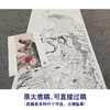 【大彩图】刘奎龄工笔画白描底稿《孔雀牡丹图》临摹勾线花鸟线稿HN17 商品缩略图1
