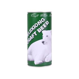 维极熊俄罗斯风味精酿原浆啤酒500ml/听
