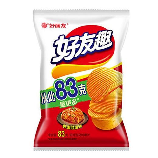 好丽友好友趣韩国泡菜味83g/袋 商品图0