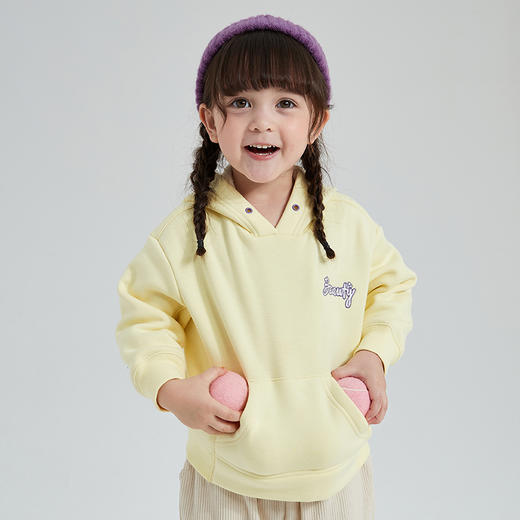 女童卫衣2023冬季新款甜美连帽卫衣 商品图7