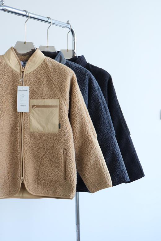 日单F.D.B 山系休闲仿羊羔绒夹克秋冬男女外套 WT670 商品图4