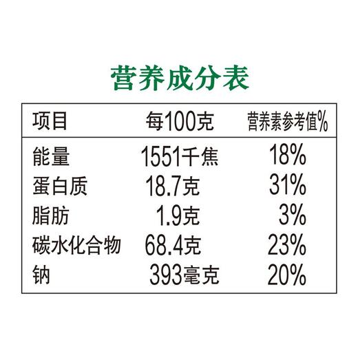金龙鱼51优十荞麦挂面600g/袋 商品图4