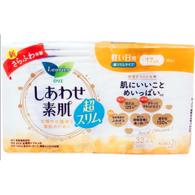花王超薄量少日用卫生巾17cm32片/包