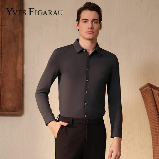 YvesFigarau伊夫·费嘉罗休闲长袖衬衫962328 商品图0