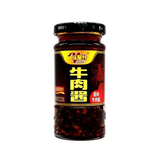 味聚特香辣牛肉酱210g/瓶 商品图0
